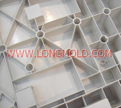 Plastic injection mold - gas assisted mould