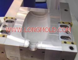 Plastic blow moulding