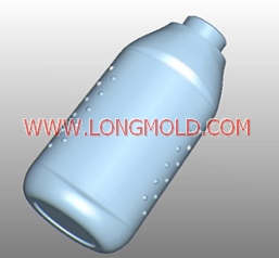 Plastic blow mould